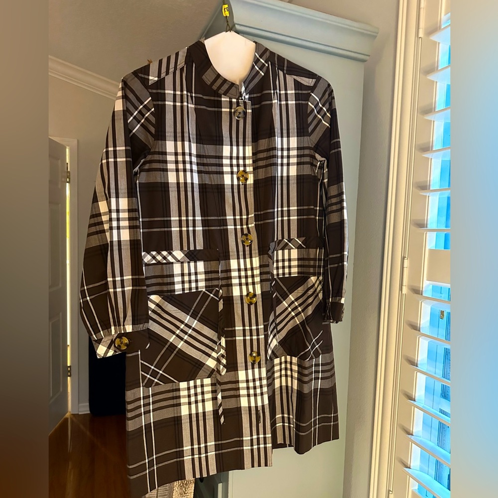 Tuckernuck Cedar Check Crosby Dress Size S